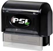 PSI 1854 Pre-inked Impression Size: 11/16" x 2-1/8"