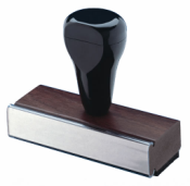 Rubber Stamp: Wood Handle Style
Maximum width 1/2" X 2"