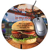 Round Sublimatable Neoprene Mouse Pad