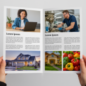 Full Color Postcards Medium Sizes