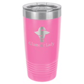 Polar Camel 20 oz. Pink Ringneck Vacuum Insulated/Tumbler