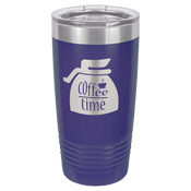Polar Camel 20 oz. Purple Ringneck Vacuum Insulated/Tumbler