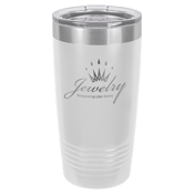 Polar Camel 20 oz. White Ringneck Vacuum Insulated/Tumbler12