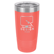 Polar Camel 20 oz. Coral Ringneck Vacuum Insulated/Tumbler