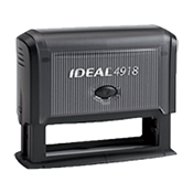 Trodat Printy 4918 self inking rubber stamp Impression size 5/8" x 3"