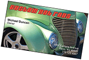 Full Color Business Cards with optional metallic inks