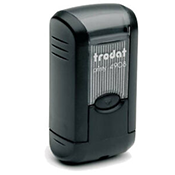 Trodat Printy 4908 Self-Inking Stamp Impression Size: 1/4" X 5/8" Allows 1 line of text.